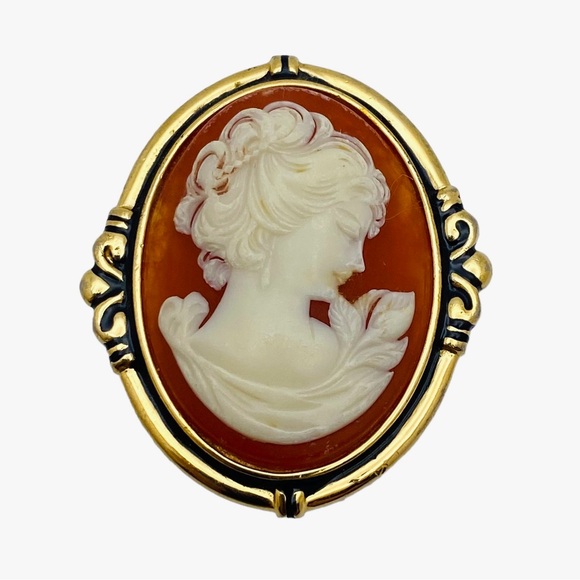 Estee Lauder Other - Vintage Estée Lauder Cameo Solid Perfume Compact Box